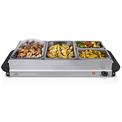 Tristar BP-6285 Warmhalteplatte - Edelstahl Multifunktion Tristar BP-6285 Warmhalteplatte - Edelstahl Multifunktion