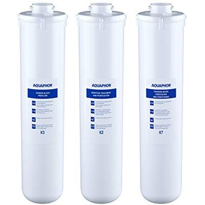 AQUAPHOR 208334 Crystal Ersatzkartuschen-Set K3-K2-K7, Weiß AQUAPHOR 208334 Crystal Ersatzkartuschen-Set K3-K2-K7, Weiß