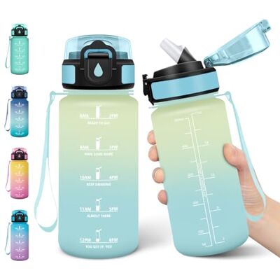Motswedi Trinkflasche Kinder, 500ml, Kohlensäure Geeignet, Trinkflasche mit Strohhalm, Auslaufsicher, Wasserflasche, BPA-Frei, Flasche, Einhandöffnung, Trinkflaschen, für Schule, Cremeweiß Hellblau Motswedi Trinkflasche Kinder, 500ml, Kohlensäure Geeignet, Trinkflasche mit Strohhalm, Auslaufsicher, Wasserflasche, BPA-Frei, Flasche, Einhandöffnung, Trinkflaschen, für Schule, Cremeweiß Hellblau