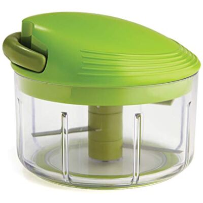 KUHN RIKON Pull Chop Universalhacker gross, grün, 0.75 L, schneidet Kräuter, Gemüse, Früchte und vieles mehr KUHN RIKON Pull Chop Universalhacker gross, grün, 0.75 L, schneidet Kräuter, Gemüse, Früchte und vieles mehr