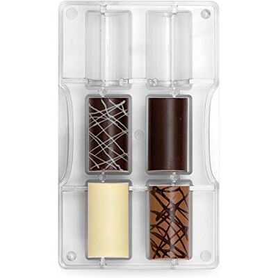 Decora 0050117 SCHOKOLADENFORM GROSSE ZYLINDER 55X30X15HMM 200X120X22MM Decora 0050117 SCHOKOLADENFORM GROSSE ZYLINDER 55X30X15HMM 200X120X22MM