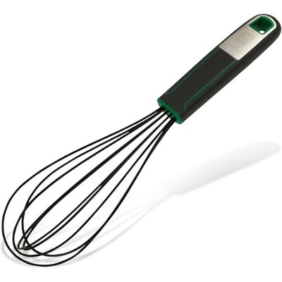 FACKELMANN Chefkoch trifft Schneebesen mit ergonomischem Soft-Touch-Griff Rostfreie Edelstahl-Rührdrähte, hitzebeständig bis 220°C Ideal zum Aufschlagen von Sahne & mehr FACKELMANN Chefkoch trifft Schneebesen mit ergonomischem Soft-Touch-Griff Rostfreie Edelstahl-Rührdrähte, hitzebeständig bis 220°C Ideal zum Aufschlagen von Sahne & mehr