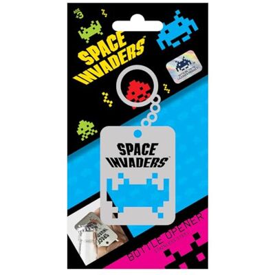 MAD Space Invaders Flaschenöffner für Retro Fans Hochwertiger Edelstahl Retro Deko für Fans von 80er Jahre Accessoires Ideal für Nostalgiker MAD Space Invaders Flaschenöffner für Retro Fans Hochwertiger Edelstahl Retro Deko für Fans von 80er Jahre Accessoires Ideal für Nostalgiker
