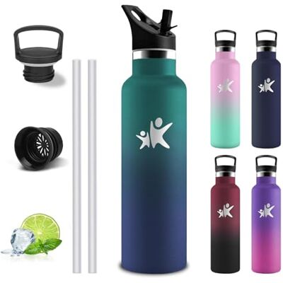 Grsta Thermosflasche- 750ml- Trinkflasche Edelstahl, Wasserflasche mit Strohhalm, Isolierflasche Doppelwandig, Trinkflasche Auslaufsicher, 24h Kalt & 12h Warm, Flasche für Wandern, Camping, Yoga, Büro Grsta Thermosflasche- 750ml- Trinkflasche Edelstahl, Wasserflasche mit Strohhalm, Isolierflasche Doppelwandig, Trinkflasche Auslaufsicher, 24h Kalt & 12h Warm, Flasche für Wandern, Camping, Yoga, Büro