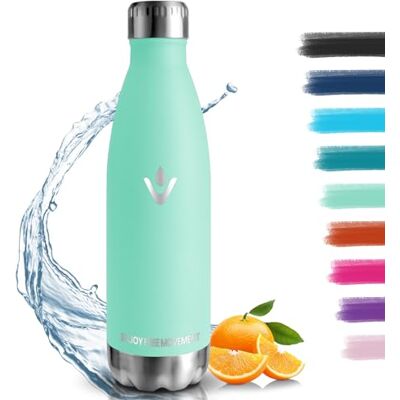 HoneyHolly Trinkflasche Edelstahl 750ml Thermosflasche, BPA-Frei, Trinkflasche Sport Auslaufsicher Wasserflasche, Thermosflasche Kohlensäure Geeignet, Edelstahl Flasche, Thermoskanne für Fitness, Fahrrad HoneyHolly Trinkflasche Edelstahl 750ml Thermosflasche, BPA-Frei, Trinkflasche Sport Auslaufsicher Wasserflasche, Thermosflasche Kohlensäure Geeignet, Edelstahl Flasche, Thermoskanne für Fitness, Fahrrad