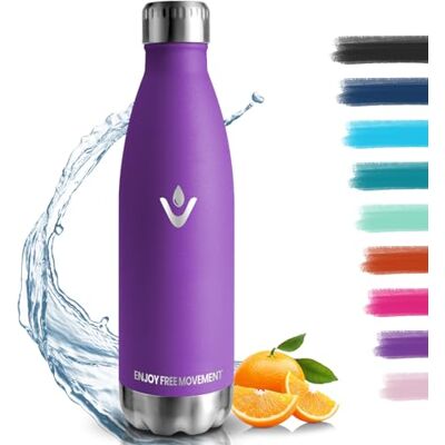 HoneyHolly Trinkflasche Edelstahl 750ml Thermosflasche, BPA-Frei, Trinkflasche Sport Auslaufsicher Wasserflasche, Thermosflasche Kohlensäure Geeignet, Edelstahl Flasche, Thermoskanne für Fitness, Fahrrad HoneyHolly Trinkflasche Edelstahl 750ml Thermosflasche, BPA-Frei, Trinkflasche Sport Auslaufsicher Wasserflasche, Thermosflasche Kohlensäure Geeignet, Edelstahl Flasche, Thermoskanne für Fitness, Fahrrad