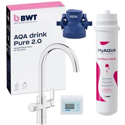 BWT AQA drink Pure 2.0 Wasserfilter Wasserhahn Untertisch System BWT AQA drink Pure 2.0 Wasserfilter Wasserhahn Untertisch System