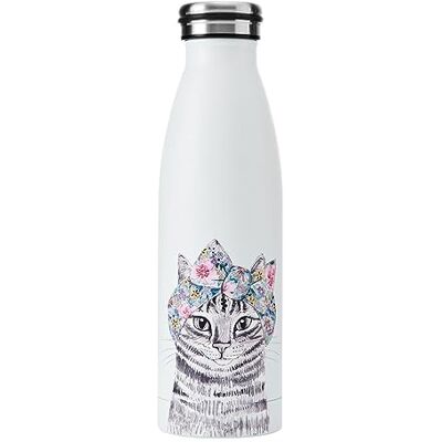 Mikasa Tipperleyhill Katze Doppelwandige Edelstahl Trinkflasche - Wasserflasche Mikasa Tipperleyhill Katze Doppelwandige Edelstahl Trinkflasche - Wasserflasche