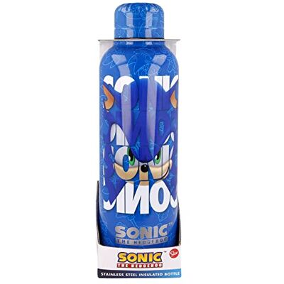 Stor Sonic Edelstahl wiederverwendbare Wasserflasche Doppelt isolierte Thermosflasche für 12 Stunden heißes Getränk und 18 Stunden kaltes Getränk Bpa Free 515 Ml Stor Sonic Edelstahl wiederverwendbare Wasserflasche Doppelt isolierte Thermosflasche für 12 Stunden heißes Getränk und 18 Stunden kaltes Getränk Bpa Free 515 Ml