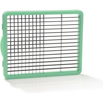 Genius Nicer Dicer Chef Messereinsatz 2 in 1, Gemüseschneider Zubehör, Gemüse Obst Salat in Würfel Stiften Streifen schneiden, G-NOX-Qualität, Mintgrün Genius Nicer Dicer Chef Messereinsatz 2 in 1, Gemüseschneider Zubehör, Gemüse Obst Salat in Würfel Stiften Streifen schneiden, G-NOX-Qualität, Mintgrün