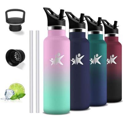 Grsta Trinkflasche Edelstahl- 0.75L- Thermosflasche, BPA-Frei, Wasserflasche mit Strohhalm, Doppelwandige Vakuumisolierte, Thermosflasche Auslaufsicher, Flasche Erwachsene, für Wandern, Fitness, Camping Grsta Trinkflasche Edelstahl- 0.75L- Thermosflasche, BPA-Frei, Wasserflasche mit Strohhalm, Doppelwandige Vakuumisolierte, Thermosflasche Auslaufsicher, Flasche Erwachsene, für Wandern, Fitness, Camping