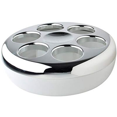Helios Pure Flaschenkühler Weiß/Chrom Eleganter Getränkekühler Ideal für Konferenzen und Meetings Lange Getränkekühlung Helios Pure Flaschenkühler Weiß/Chrom Eleganter Getränkekühler Ideal für Konferenzen und Meetings Lange Getränkekühlung