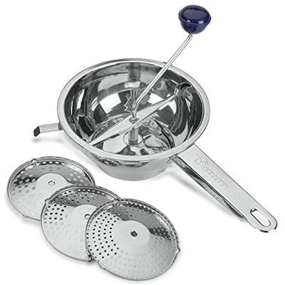 Metaltex Scheiben aus Edelstahl, Durchmesser 20 cm, Milly, einfarbig, 20 cm Metaltex Scheiben aus Edelstahl, Durchmesser 20 cm, Milly, einfarbig, 20 cm