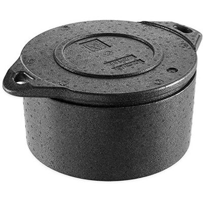Thermohauser EPP-Thermobox Torte schwarz, mit Deckel, 10,5 L, Ø 54.0 x 21.5 cm Thermohauser EPP-Thermobox Torte schwarz, mit Deckel, 10,5 L, Ø 54.0 x 21.5 cm