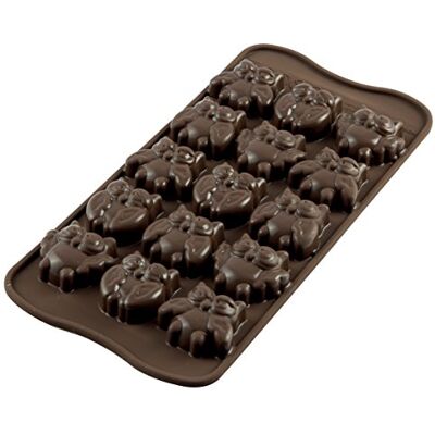 silikomart SCG26 CHOCO GUFI Silikonform 34x30 h 15 mm silikomart SCG26 CHOCO GUFI Silikonform 34x30 h 15 mm