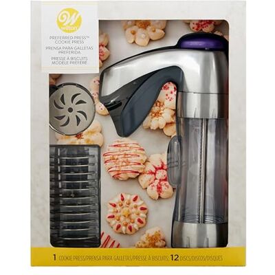 Wilton Preferred Press Kekspresse, 13-teilig Wilton Preferred Press Kekspresse, 13-teilig