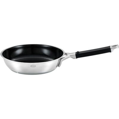 RÖSLE SILENCE PRO ProCeraPlus Bratpfanne Ø 28 cm, Antihaft & Robust, hitzebeständig bis 260 °C, Keramikversiegelung, Edelstahl 18/10, silbern/schwarz RÖSLE SILENCE PRO ProCeraPlus Bratpfanne Ø 28 cm, Antihaft & Robust, hitzebeständig bis 260 °C, Keramikversiegelung, Edelstahl 18/10, silbern/schwarz