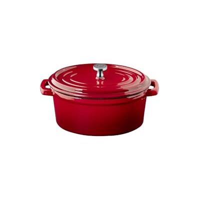 APS 88333 Mini-Topf mit Deckel 5 STARS Gusseisen emailliert, 0,45 Liter, rot, induktionsgeeignet APS 88333 Mini-Topf mit Deckel 5 STARS Gusseisen emailliert, 0,45 Liter, rot, induktionsgeeignet