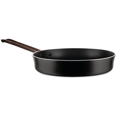 Alessi edo Bratpfanne mit langem Griff, Ø 24, Stahl, braun Alessi edo Bratpfanne mit langem Griff, Ø 24, Stahl, braun