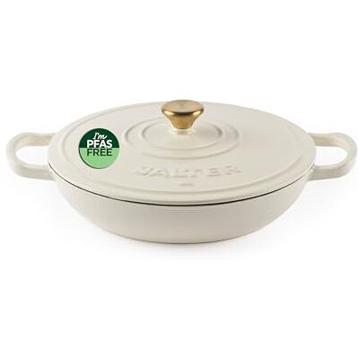 SALTER Chester Gusseisen-Bräter 30 cm, 2,8 l, Creme SALTER Chester Gusseisen-Bräter 30 cm, 2,8 l, Creme