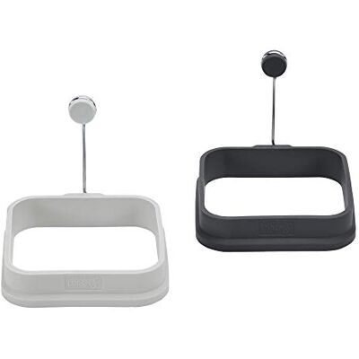 Lurch 70273 Eiformer Quadrat 2er Set aus 100% BPA-freiem Premium-Platin-Silikon light-/iron grey Lurch 70273 Eiformer Quadrat 2er Set aus 100% BPA-freiem Premium-Platin-Silikon light-/iron grey
