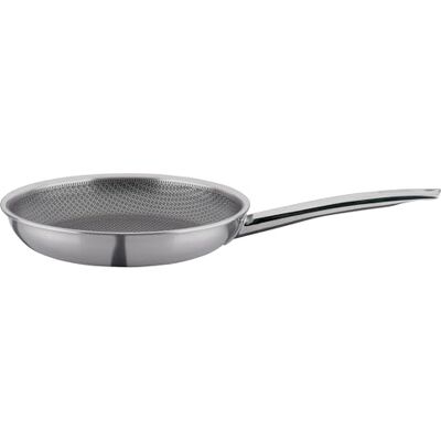 Spring VULCANO Bratpfanne CUT RESIST PURE Ø 26 cm, Edelstahl, induktionsgeeignet, backofenfest, 2-fach Antihaftbeschichtung, 5-lagiges Mehrschichtmaterial mit Aluminiumkern, Wabenstruktur Pfanne Spring VULCANO Bratpfanne CUT RESIST PURE Ø 26 cm, Edelstahl, induktionsgeeignet, backofenfest, 2-fach Antihaftbeschichtung, 5-lagiges Mehrschichtmaterial mit Aluminiumkern, Wabenstruktur Pfanne