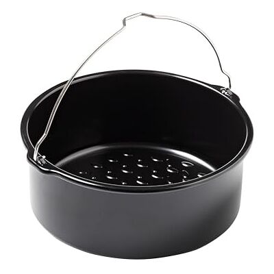 Pyrex Airfryer Auflaufform rund Metall 20 cm Antihaft 1.6 L Pyrex Airfryer Auflaufform rund Metall 20 cm Antihaft 1.6 L