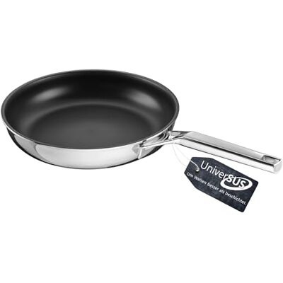 Schulte-Ufer Bratpfanne Quasar mit UniverSUS-Oberflächenstruktur und Energiekern, ohne PFAS/PTFE 9558-28, Edelstahl, 28 cm Schulte-Ufer Bratpfanne Quasar mit UniverSUS-Oberflächenstruktur und Energiekern, ohne PFAS/PTFE 9558-28, Edelstahl, 28 cm