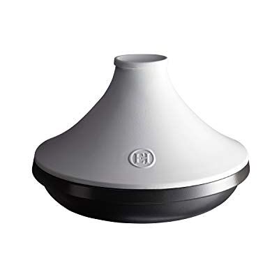 Emile Henry EH779566 Tajine Delight, Keramik, Induktion, 4 Liter, Schwarz Emile Henry EH779566 Tajine Delight, Keramik, Induktion, 4 Liter, Schwarz