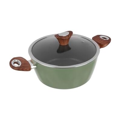 KASANOVA 24 cm grüner Kolors Kochtopf mit Deckel, Grün KASANOVA 24 cm grüner Kolors Kochtopf mit Deckel, Grün