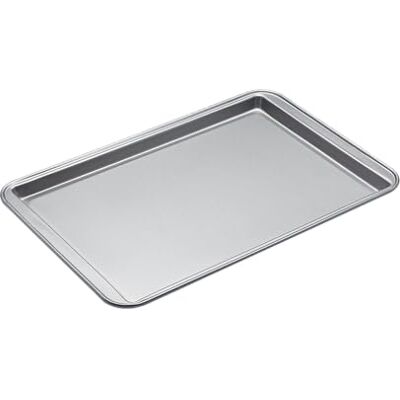 KitchenCraft 1x extra-Großes Antihaft-Backblech, Stahl, Silber, 43 x 281 x 1.9 cm, 1 Einheiten KitchenCraft 1x extra-Großes Antihaft-Backblech, Stahl, Silber, 43 x 281 x 1.9 cm, 1 Einheiten