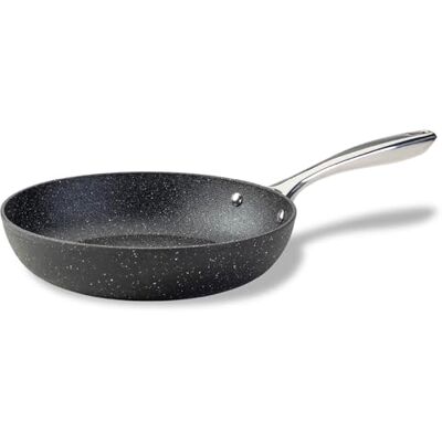 FACKELMANN Bratpfanne Crossroad Ø 28 cm – Aus recyceltem Aluminium, PFAS-frei, hitzebeständig bis +200°C – ideal für alle Herdarten, Schwarz FACKELMANN Bratpfanne Crossroad Ø 28 cm – Aus recyceltem Aluminium, PFAS-frei, hitzebeständig bis +200°C – ideal für alle Herdarten, Schwarz