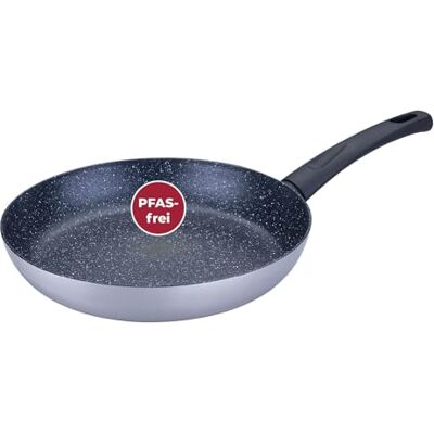FACKELMANN Bratpfanne Essential Crisp Ø 28 cm – aus recyceltem Aluminium mit keramischer Antihaft-Beschichtung – Backofenfest und für alle Herdarten geeignet, Schwarz FACKELMANN Bratpfanne Essential Crisp Ø 28 cm – aus recyceltem Aluminium mit keramischer Antihaft-Beschichtung – Backofenfest und für alle Herdarten geeignet, Schwarz