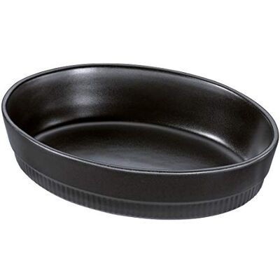 Spring KÜCHENPROFI CHALET Auflaufform oval, 1,4 L, schwarze Ofenkeramik, 26 cm Spring KÜCHENPROFI CHALET Auflaufform oval, 1,4 L, schwarze Ofenkeramik, 26 cm