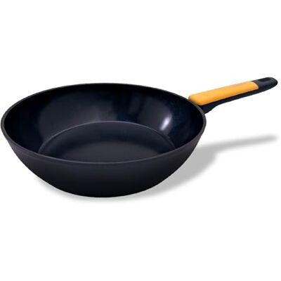 Fackelmann Soft Wok - 28cm Aluminium Guss - Keramik Antihaft Fackelmann Soft Wok - 28cm Aluminium Guss - Keramik Antihaft