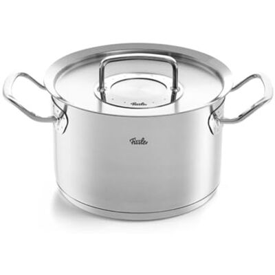 Fissler Original-Profi Collection/Edelstahl-Kochtopf (Ø 20 cm,4 L) Töpfe inkl. Metall-Deckel, Innen-Skalierung, Made in Germany Induktion Fissler Original-Profi Collection/Edelstahl-Kochtopf (Ø 20 cm,4 L) Töpfe inkl. Metall-Deckel, Innen-Skalierung, Made in Germany Induktion