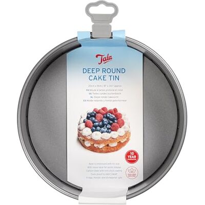Tala Everyday Kuchenform 20 cm Tiefe Backform mit Losem Boden Tala Everyday Kuchenform 20 cm Tiefe Backform mit Losem Boden