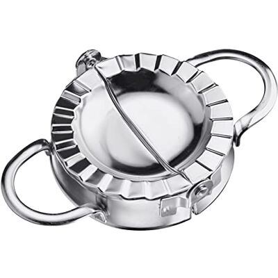 Westmark Ravioliformer, Durchmesser: Ø 7,5 cm, Mit praktischen Griffen, Rostfreier Edelstahl, Emilia, Silber, 61352270 Westmark Ravioliformer, Durchmesser: Ø 7,5 cm, Mit praktischen Griffen, Rostfreier Edelstahl, Emilia, Silber, 61352270