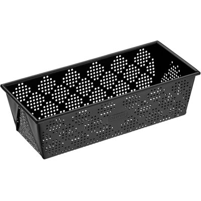 Kaiser Inspiration Brotbackform perforiert 25 cm, Backform für 750g Brote, Kastenform Kuchen/ Brote, antihaftbeschichtet, sauerteigbeständig, Schwarz Kaiser Inspiration Brotbackform perforiert 25 cm, Backform für 750g Brote, Kastenform Kuchen/ Brote, antihaftbeschichtet, sauerteigbeständig, Schwarz
