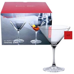 Spiegelau Cocktailgläser 4er Set, 165 ml, Perfect Serve, 4500175, Martini Gläser aus Kristallglas, Martinigläser spülmaschinenfest, Klar Spiegelau Cocktailgläser 4er Set, 165 ml, Perfect Serve, 4500175, Martini Gläser aus Kristallglas, Martinigläser spülmaschinenfest, Klar
