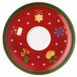 Hutschenreuther Happy Wintertime Kombi-Untertasse 16cm Hutschenreuther Happy Wintertime Kombi-Untertasse 16cm