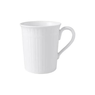 Villeroy & Boch Cellini Kaffeebecher, 300 ml, Premium Porzellan, weiß Villeroy & Boch Cellini Kaffeebecher, 300 ml, Premium Porzellan, weiß