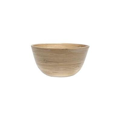 IBILI Schüssel aus natürlichem Bambus, 15 x 7,50 cm, 15 x 6 cm, Hellbraun IBILI Schüssel aus natürlichem Bambus, 15 x 7,50 cm, 15 x 6 cm, Hellbraun