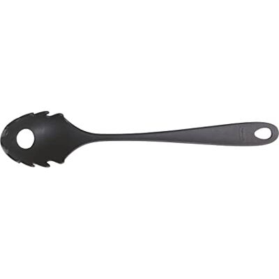 Fiskars Pastalöffel, Länge: 28,5 cm, Essential, Kunststoff, Schwarz, 1079058 Fiskars Pastalöffel, Länge: 28,5 cm, Essential, Kunststoff, Schwarz, 1079058