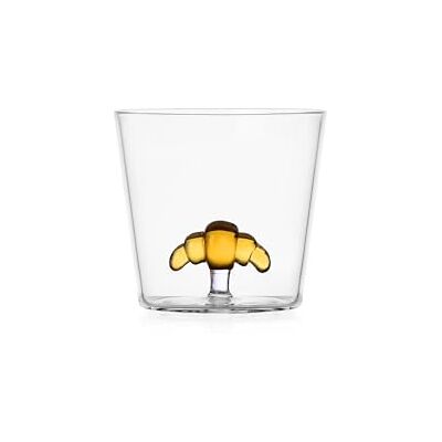 Ichendorf Milano Tumbler Croissant, Kollektion Patisserie, 30 cl, Borosilikatglas, handgefertigt Ichendorf Milano Tumbler Croissant, Kollektion Patisserie, 30 cl, Borosilikatglas, handgefertigt