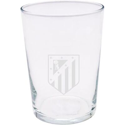 CYPBRANDS – Atlético de Madrid, Apfelweinglas, langlebig, spülmaschinen- und mikrowellengeeignet, 500 ml Fassungsvermögen, offizielles Produkt CYPBRANDS – Atlético de Madrid, Apfelweinglas, langlebig, spülmaschinen- und mikrowellengeeignet, 500 ml Fassungsvermögen, offizielles Produkt