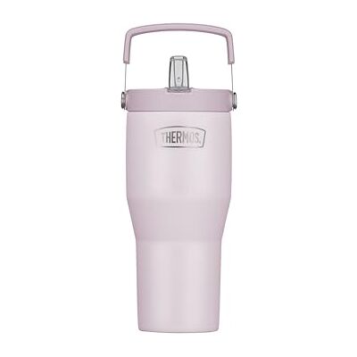 Thermos REFRESHING SERIES Isolier-Trinkbecher 0,85l, lavendel matt, Tumbler mit Flip-Strohhalm und Griff für unterwegs, Arbeit oder zu Hause, geschmacksneutraler doppelwandiger Edelstahl Thermos REFRESHING SERIES Isolier-Trinkbecher 0,85l, lavendel matt, Tumbler mit Flip-Strohhalm und Griff für unterwegs, Arbeit oder zu Hause, geschmacksneutraler doppelwandiger Edelstahl