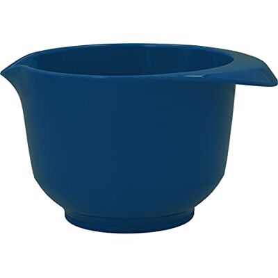 RBV Birkmann Birkmann, Colour Bowls, Rühr- und Servierschüssel, klein, 0,75 Liter, Schüssel aus Melamin, kratzfest, standfest, nachhaltig, dunkelblau, 708921 RBV Birkmann Birkmann, Colour Bowls, Rühr- und Servierschüssel, klein, 0,75 Liter, Schüssel aus Melamin, kratzfest, standfest, nachhaltig, dunkelblau, 708921