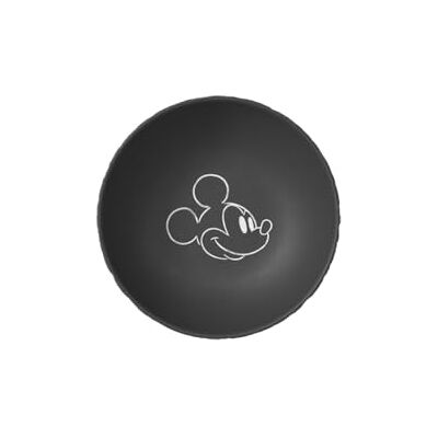 Villeroy & Boch Manufacture Rock – Mickey Mouse – Dessertschale, schwarz, spülmaschinenfest & mikrowellensicher, charakteristische Schieferoptik mit Disney Mickey Mouse Kreidedekor, Premium Porzellan Villeroy & Boch Manufacture Rock – Mickey Mouse – Dessertschale, schwarz, spülmaschinenfest & mikrowellensicher, charakteristische Schieferoptik mit Disney Mickey Mouse Kreidedekor, Premium Porzellan