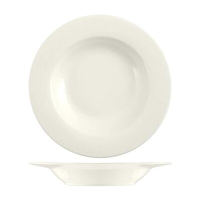 H&H New Bone China Suppenteller, 12er-Set, 21 cm H&H New Bone China Suppenteller, 12er-Set, 21 cm